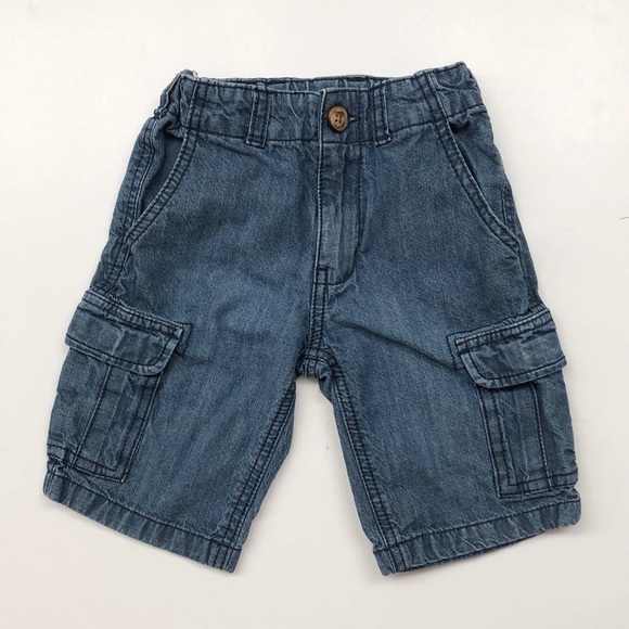 Carter's little boys denim shorts - Picture 1 of 5